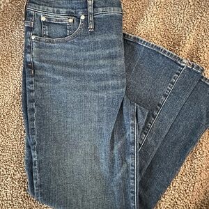 Madewell Blue Straight Leg Jeans
